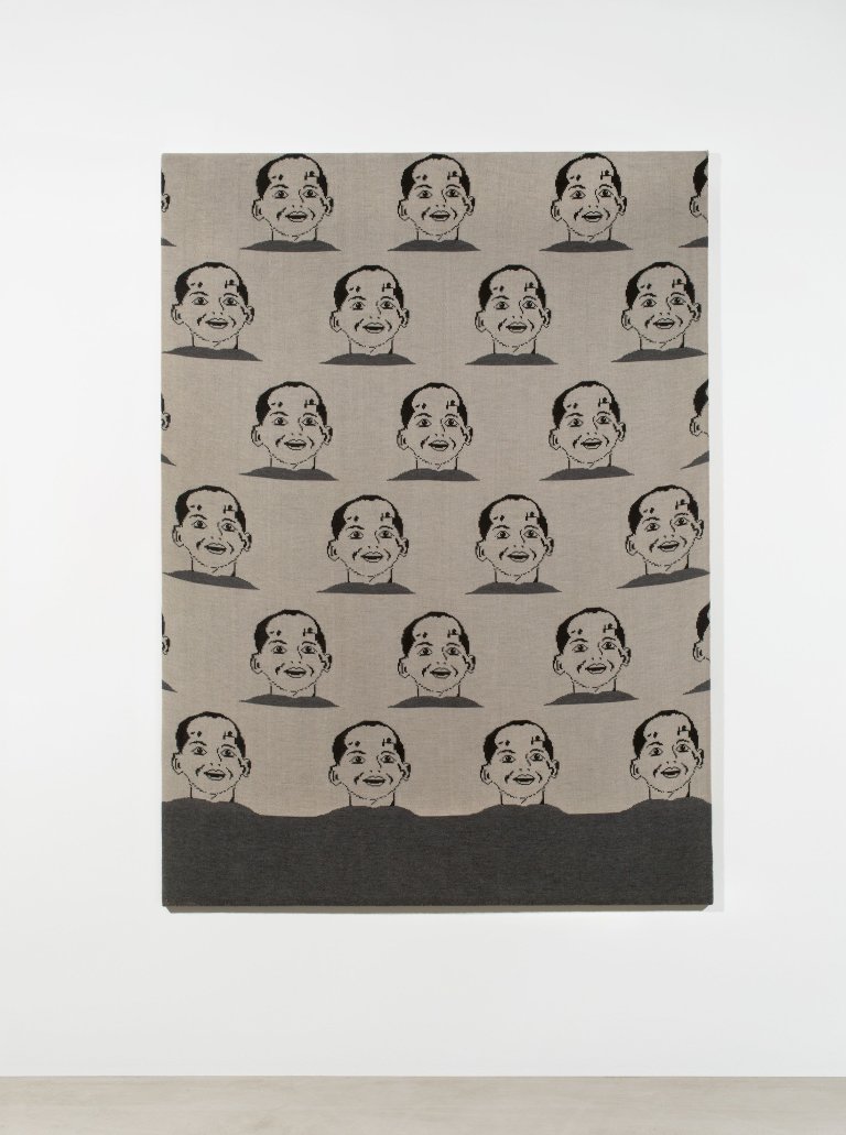 Auf diesem Bild ist das folgende Kunstwerk zu sehen: Rosemarie Trockel. Ohne Titel. 1989.