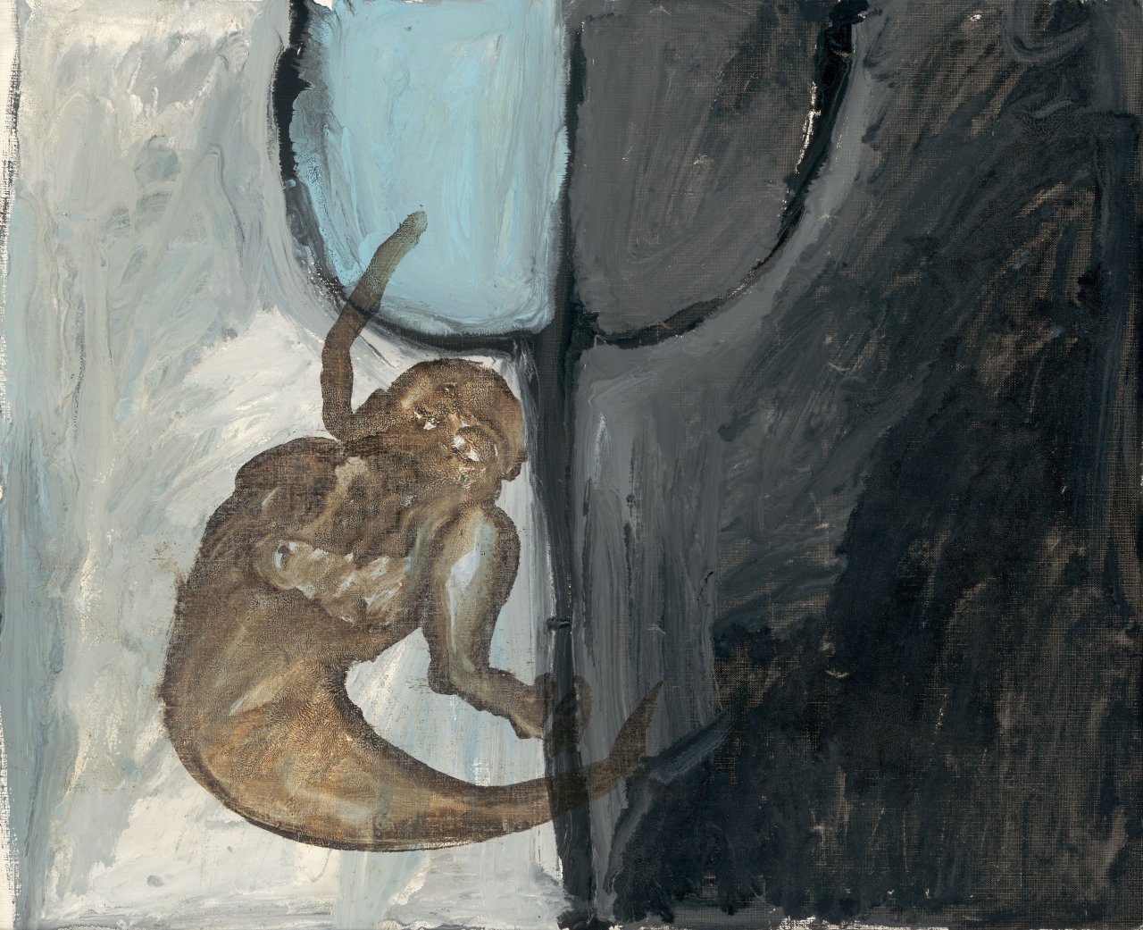 Auf diesem Bild ist das folgende Kunstwerk zu sehen: Francesco Clemente. „TRITONE“. 1981.