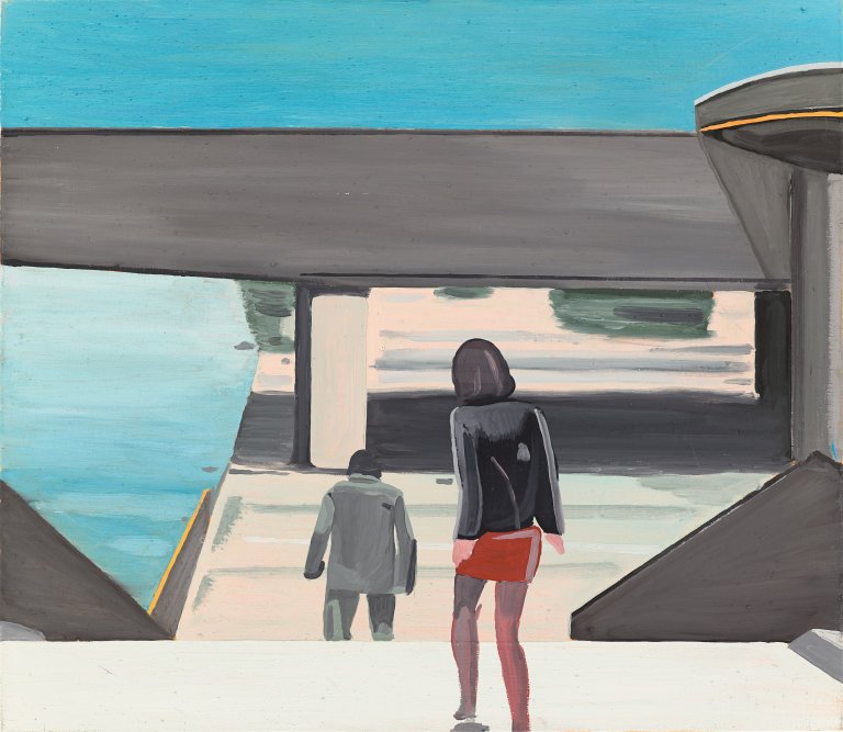 Auf diesem Bild ist das folgende Kunstwerk zu sehen: Eberhard Havekost. „STADT I“. 1996.