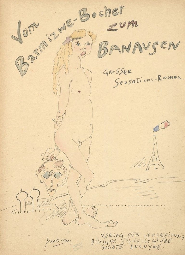 Auf diesem Bild ist das folgende Kunstwerk zu sehen: Jules Pascin. Vom Barmizwe-Bocher zum Banausen.