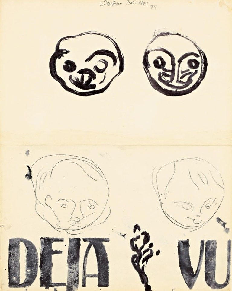 Auf diesem Bild ist das folgende Kunstwerk zu sehen: Carsten Nicolai. „Dèjá vu“. 1991.