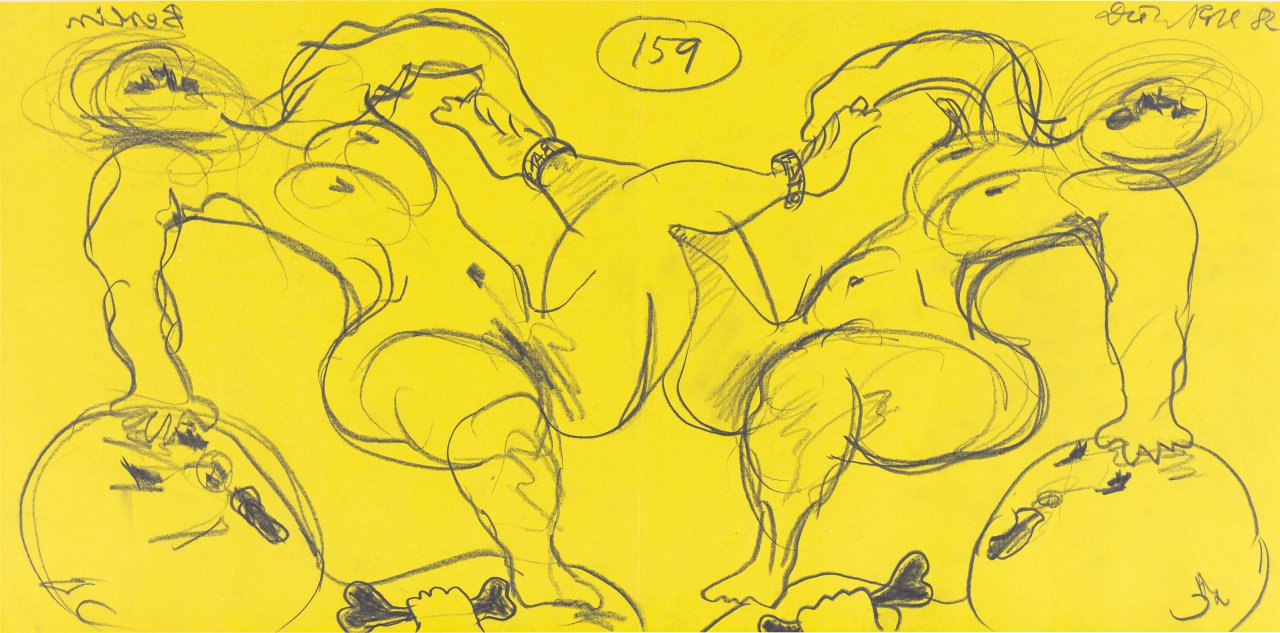 Auf diesem Bild ist das folgende Kunstwerk zu sehen: Dieter Roth. Ohne Titel. 1982.
