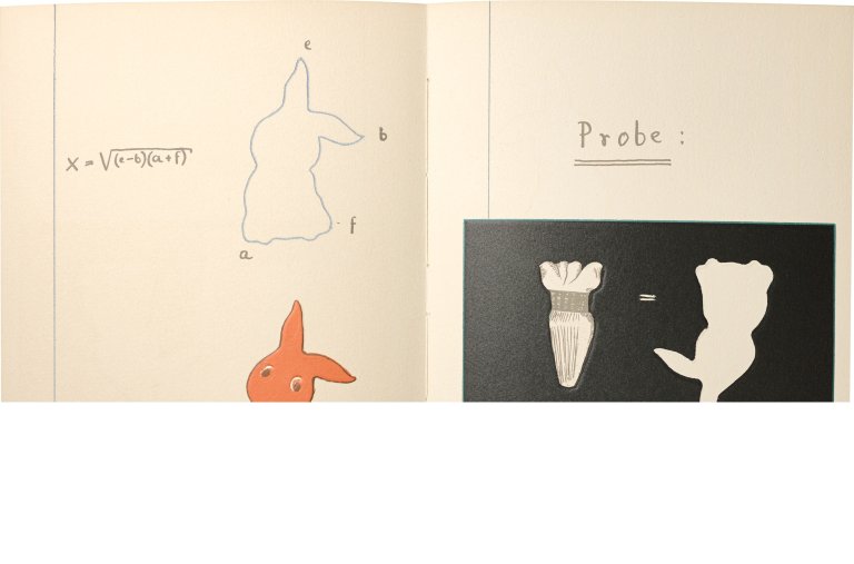 Auf diesem Bild ist das folgende Kunstwerk zu sehen: Meret Oppenheim. „Schulheft“. 1973.
