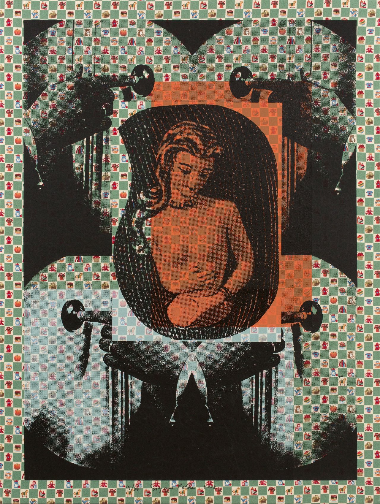 Auf diesem Bild ist das folgende Kunstwerk zu sehen: Sigmar Polke. Sauberes Auto – Gute Laune. 2002.