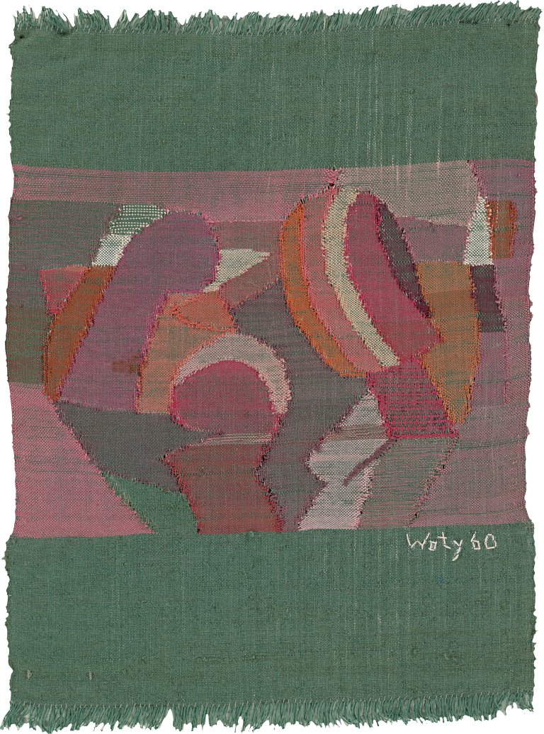 Auf diesem Bild ist das folgende Kunstwerk zu sehen: Woty Werner. Ohne Titel. 1960.