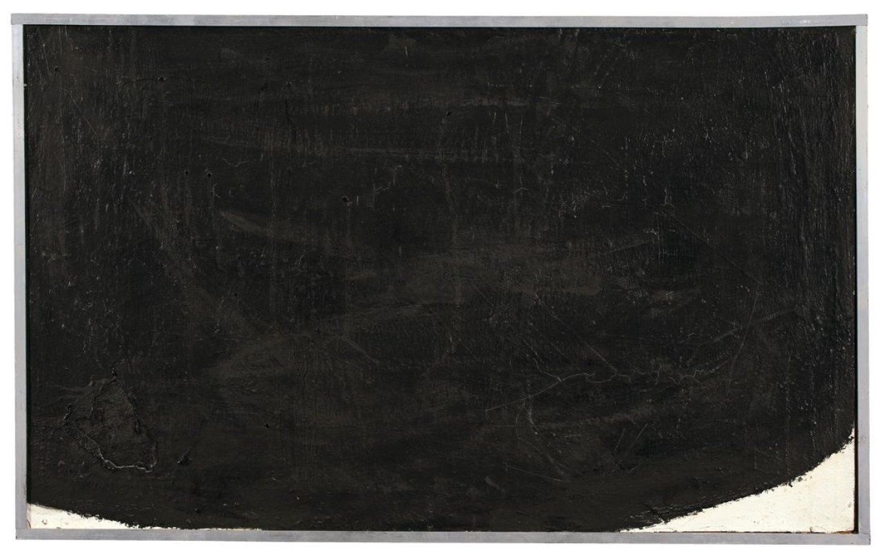 Auf diesem Bild ist das folgende Kunstwerk zu sehen: Arnulf Rainer. Übermalung. 1957.