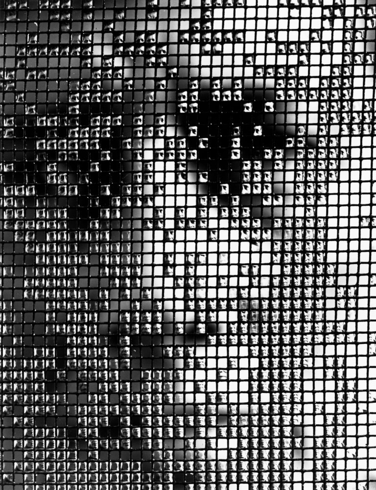Auf diesem Bild ist das folgende Kunstwerk zu sehen: Peter Keetman. „1001 Gesichter“. 1957.