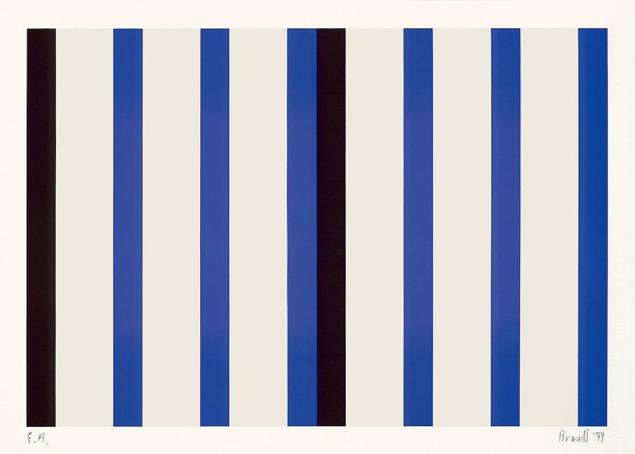 This picture shows the following artwork: Andreas Brandt. „4 Serigraphien“. 1974.