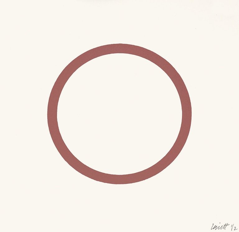 Auf diesem Bild ist das folgende Kunstwerk zu sehen: Sol LeWitt. Ohne Titel. 1987.