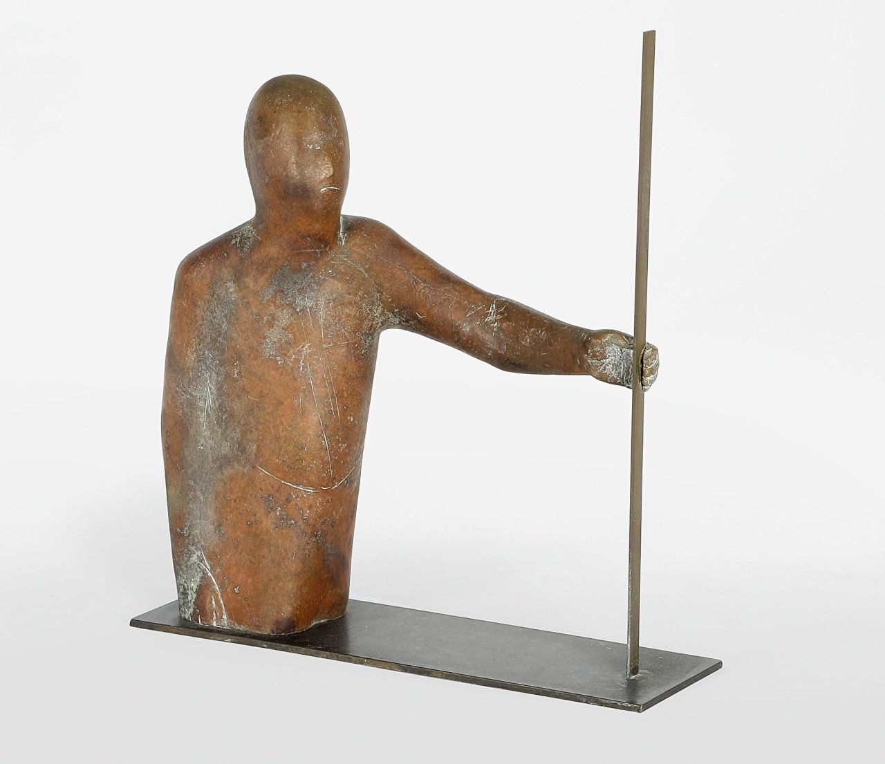 This picture shows the following artwork: Waldemar Otto. „Mensch und Maß XX“. 1998.