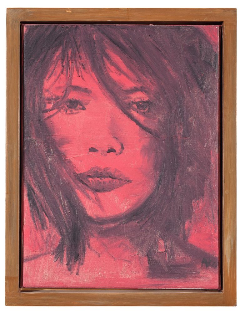Auf diesem Bild ist das folgende Kunstwerk zu sehen: Anton Henning. „Pin Up No. 29“. 2000.