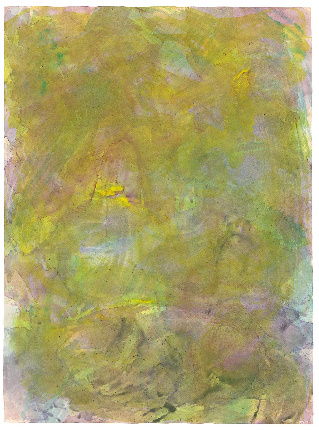 Auf diesem Bild ist das folgende Kunstwerk zu sehen: Gotthard Graubner. Ohne Titel. 1983.