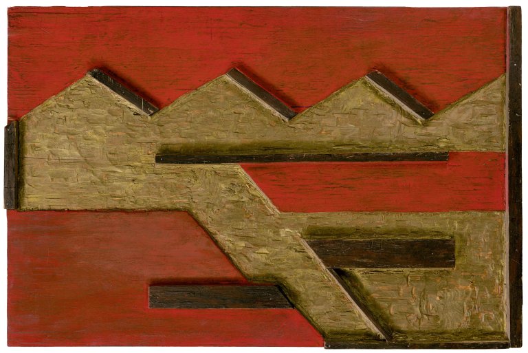 Auf diesem Bild ist das folgende Kunstwerk zu sehen: Erich Buchholz. „Zick-Zack“. 1921.