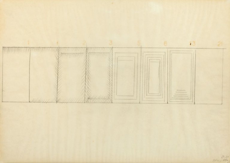 Auf diesem Bild ist das folgende Kunstwerk zu sehen: Mario Merz. Ohne Titel. 1969-70.