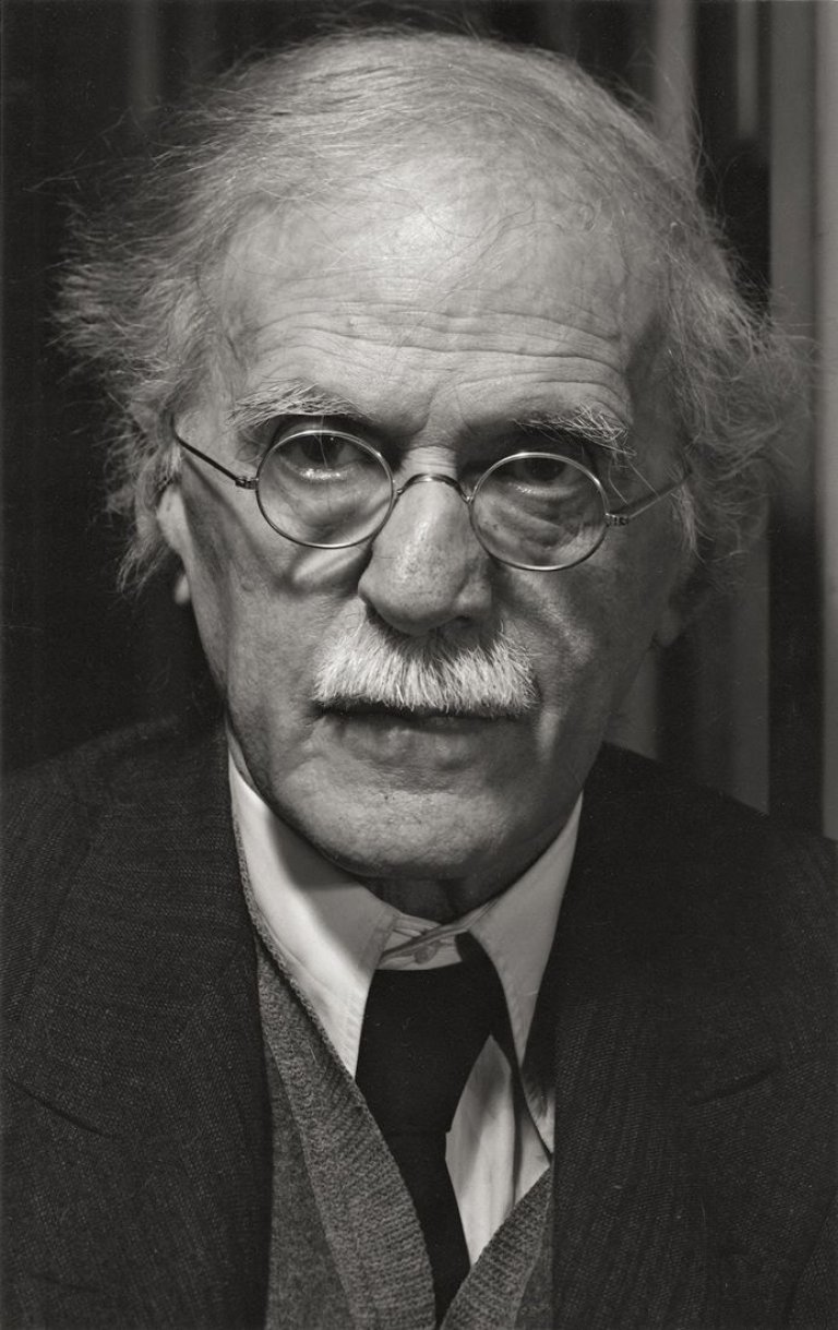 Auf diesem Bild ist das folgende Kunstwerk zu sehen: Ansel Adams. „Portrait, Alfred Stieglitz“. Um 1935.