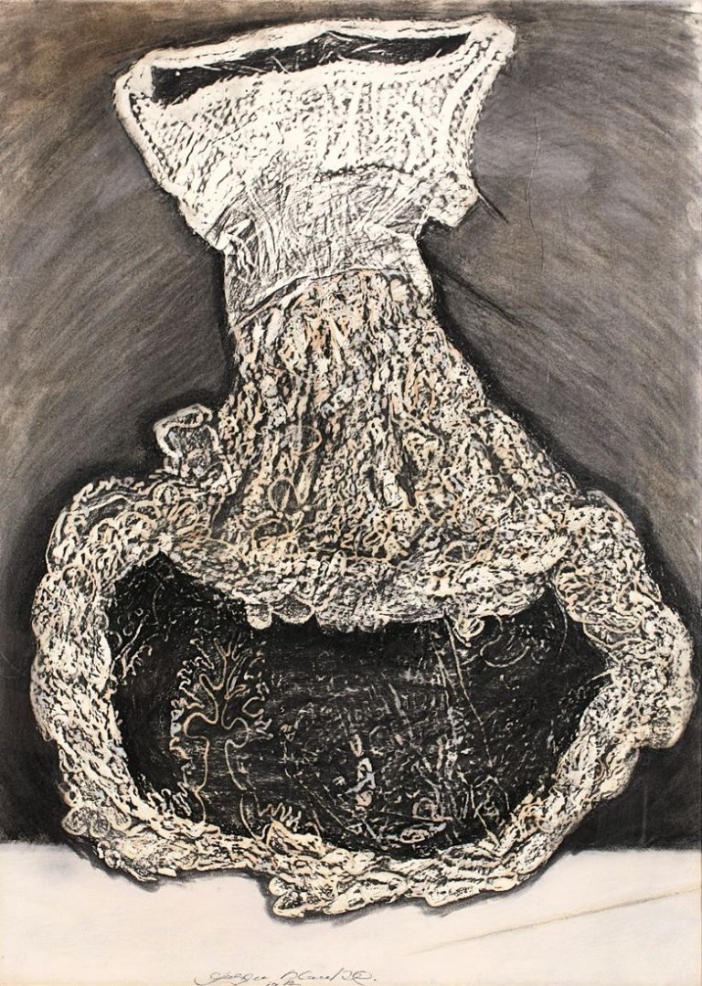 Auf diesem Bild ist das folgende Kunstwerk zu sehen: Jürgen Klauke. Ohne Titel. 1973.