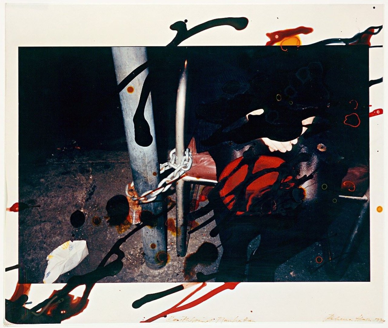 This picture shows the following artwork: Rebecca Horn. „Earthbound Manhattan“. 1994.
