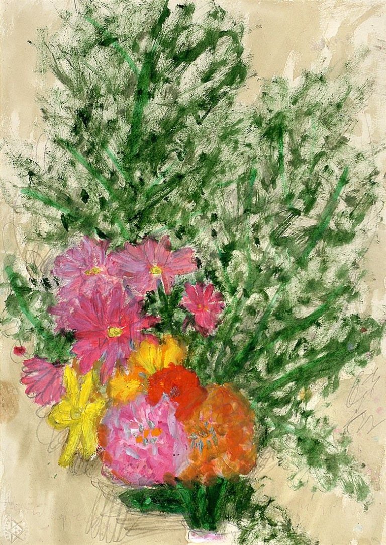 Auf diesem Bild ist das folgende Kunstwerk zu sehen: Max Peiffer Watenphul. „Astern“. 1969.