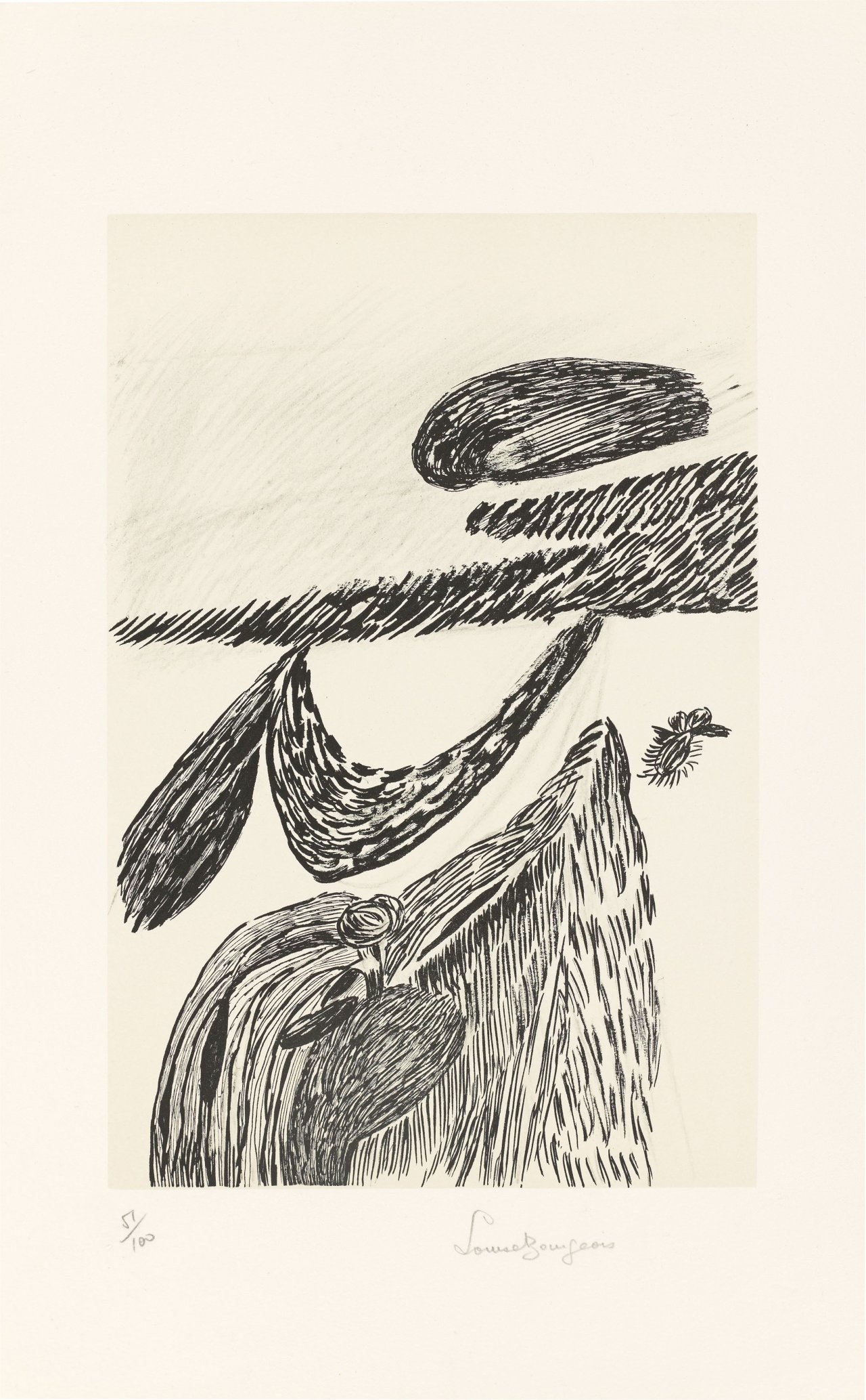 Auf diesem Bild ist das folgende Kunstwerk zu sehen: Louise Bourgeois. „Inner Life“. 1985.