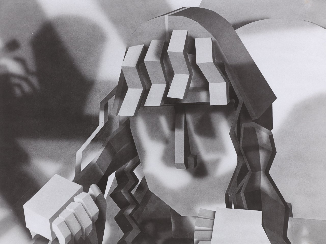 Auf diesem Bild ist das folgende Kunstwerk zu sehen: Avery Singer. Ohne Titel (Study). 2014/15.