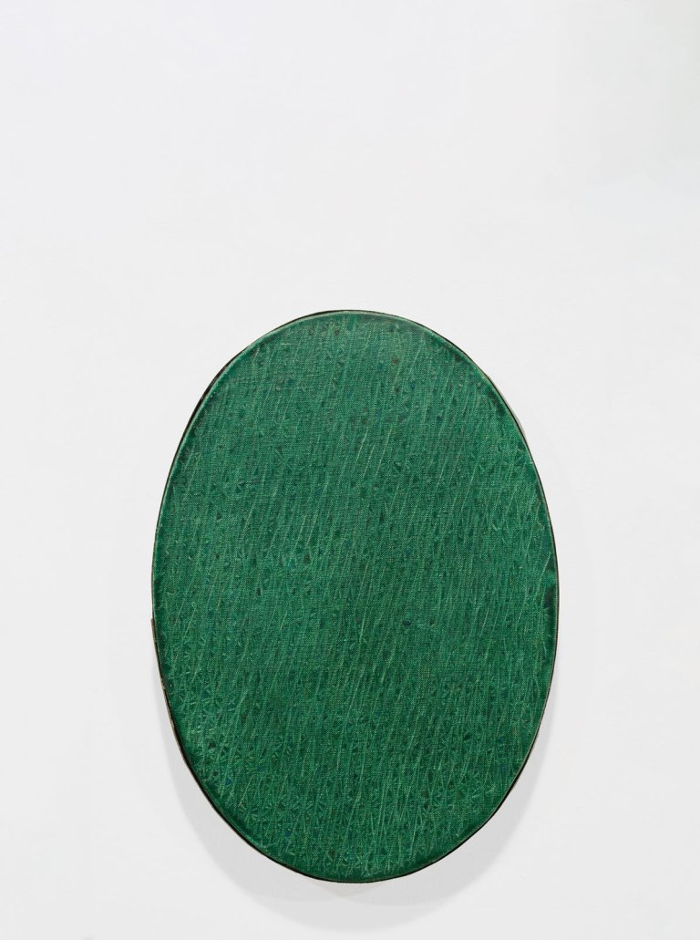 Auf diesem Bild ist das folgende Kunstwerk zu sehen: Piero Dorazio. „Greenhorn“. 1960.
