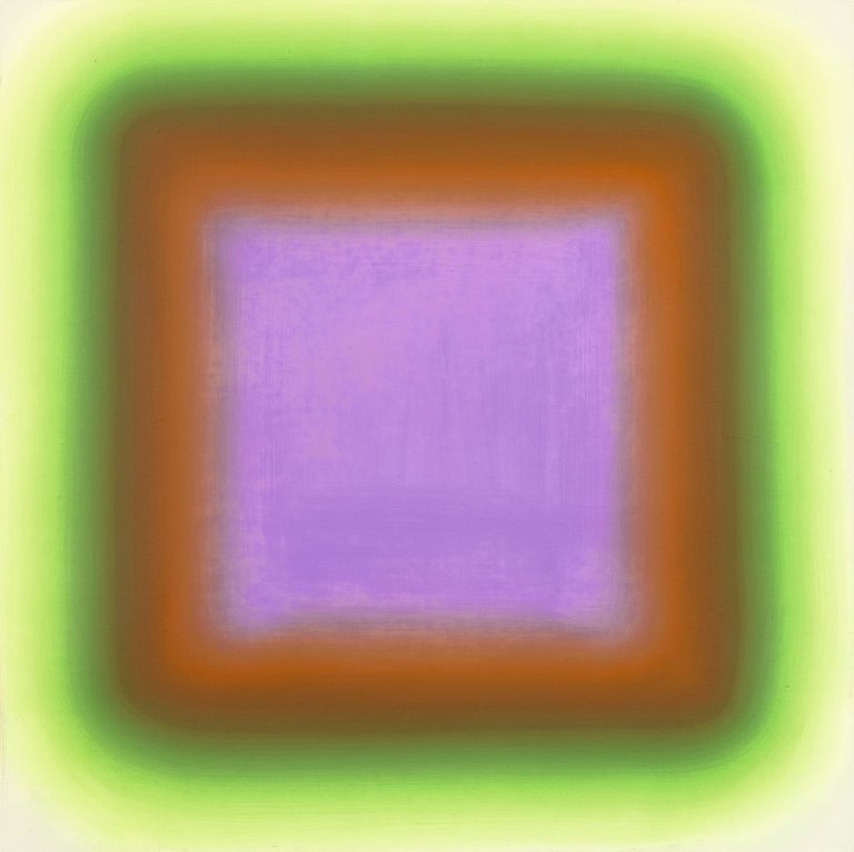 This picture shows the following artwork: Wojciech Fangor. „B 106“. 1966.