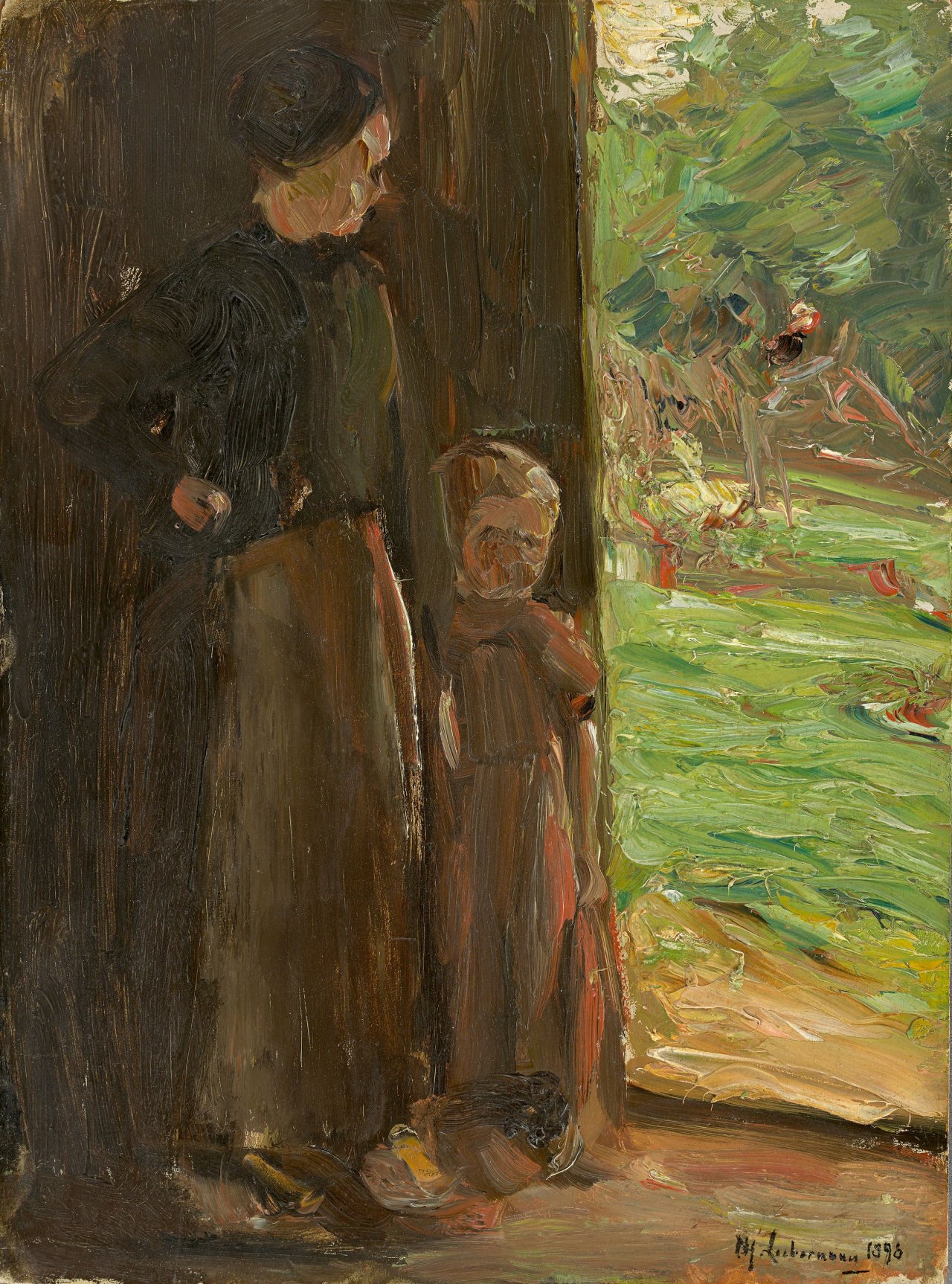 This picture shows the following artwork: Max Liebermann. 