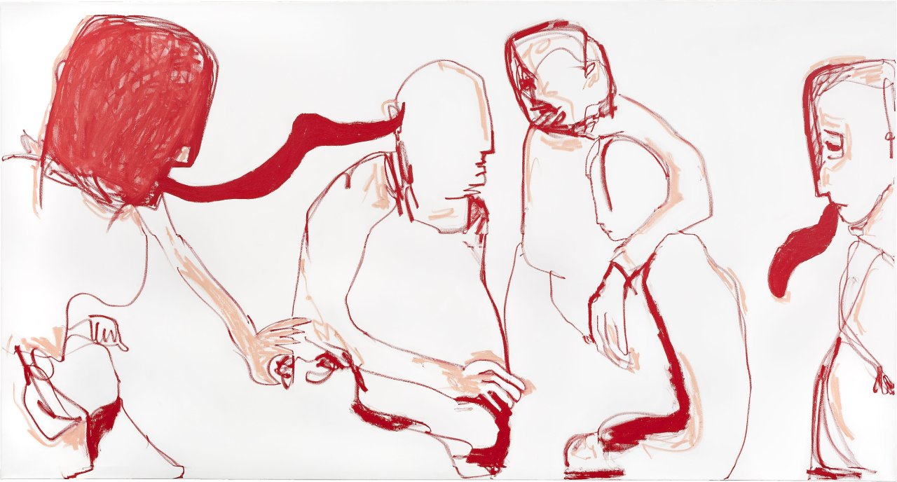 Auf diesem Bild ist das folgende Kunstwerk zu sehen: Melike Kara. „what they say“. 2015.