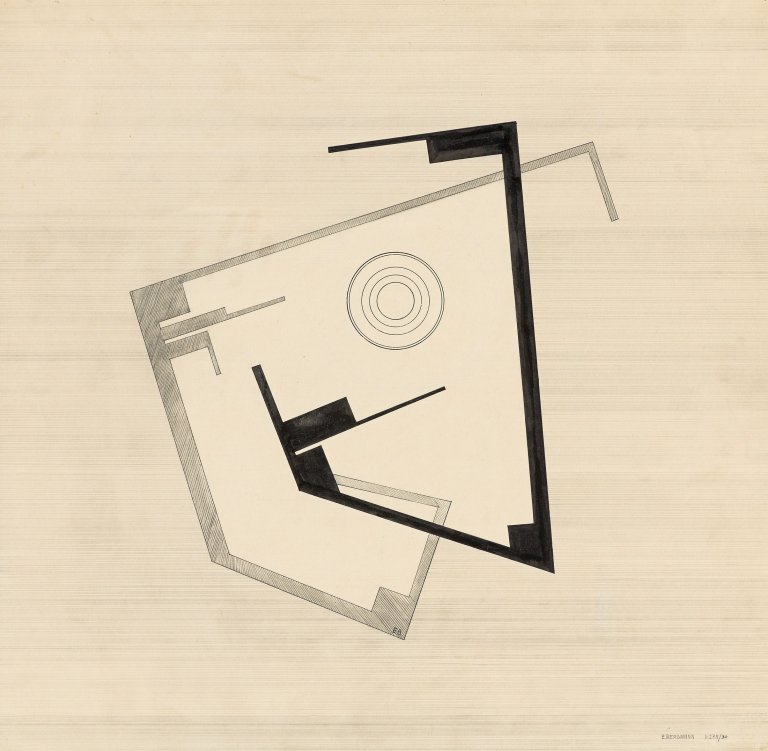 Auf diesem Bild ist das folgende Kunstwerk zu sehen: Ella Bergmann-Michel. „b 275/30“. 1930.