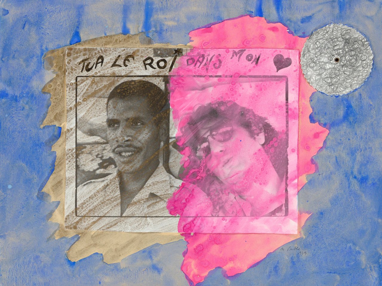 Auf diesem Bild ist das folgende Kunstwerk zu sehen: Michael Buthe. „TUA LE ROI DANS MON COEUR“. 1979.