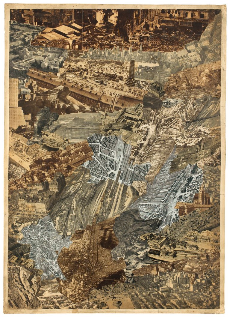 Auf diesem Bild ist das folgende Kunstwerk zu sehen: Karl Hermann Trinkaus. Stadt. 1927-28.