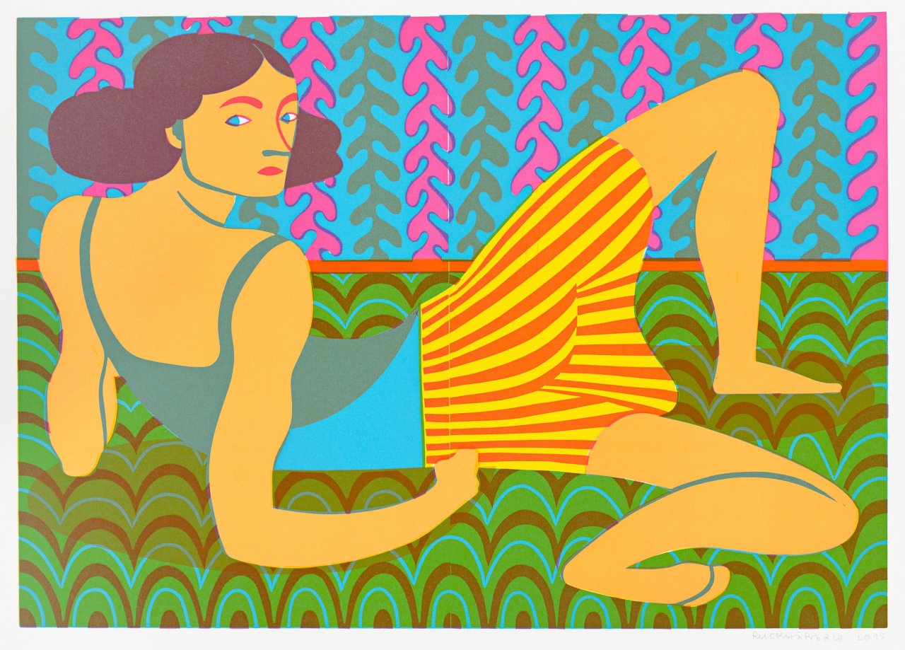 Auf diesem Bild ist das folgende Kunstwerk zu sehen: Christoph Ruckhäberle. „Ohne Titel“. 2015.