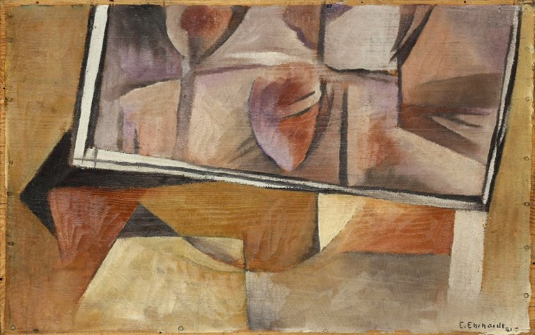 Auf diesem Bild ist das folgende Kunstwerk zu sehen: Curt Ehrhardt. „Bild im Bild“. 1921.