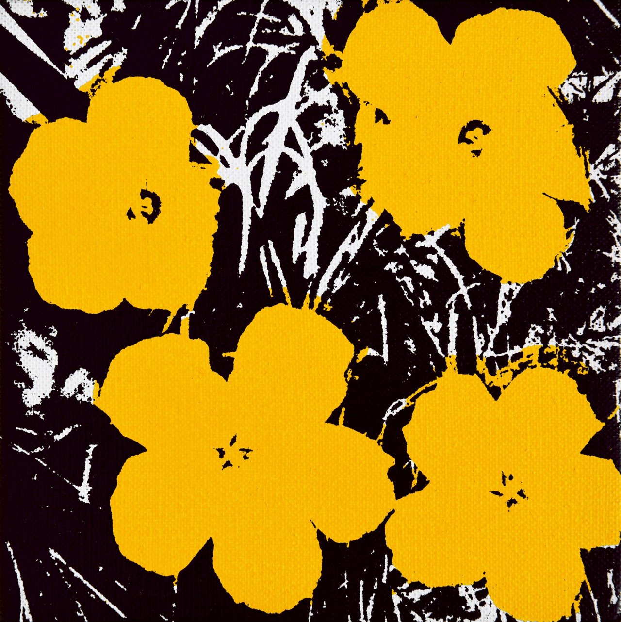 This picture shows the following artwork: Andy Warhol. „Flowers“. 1964.