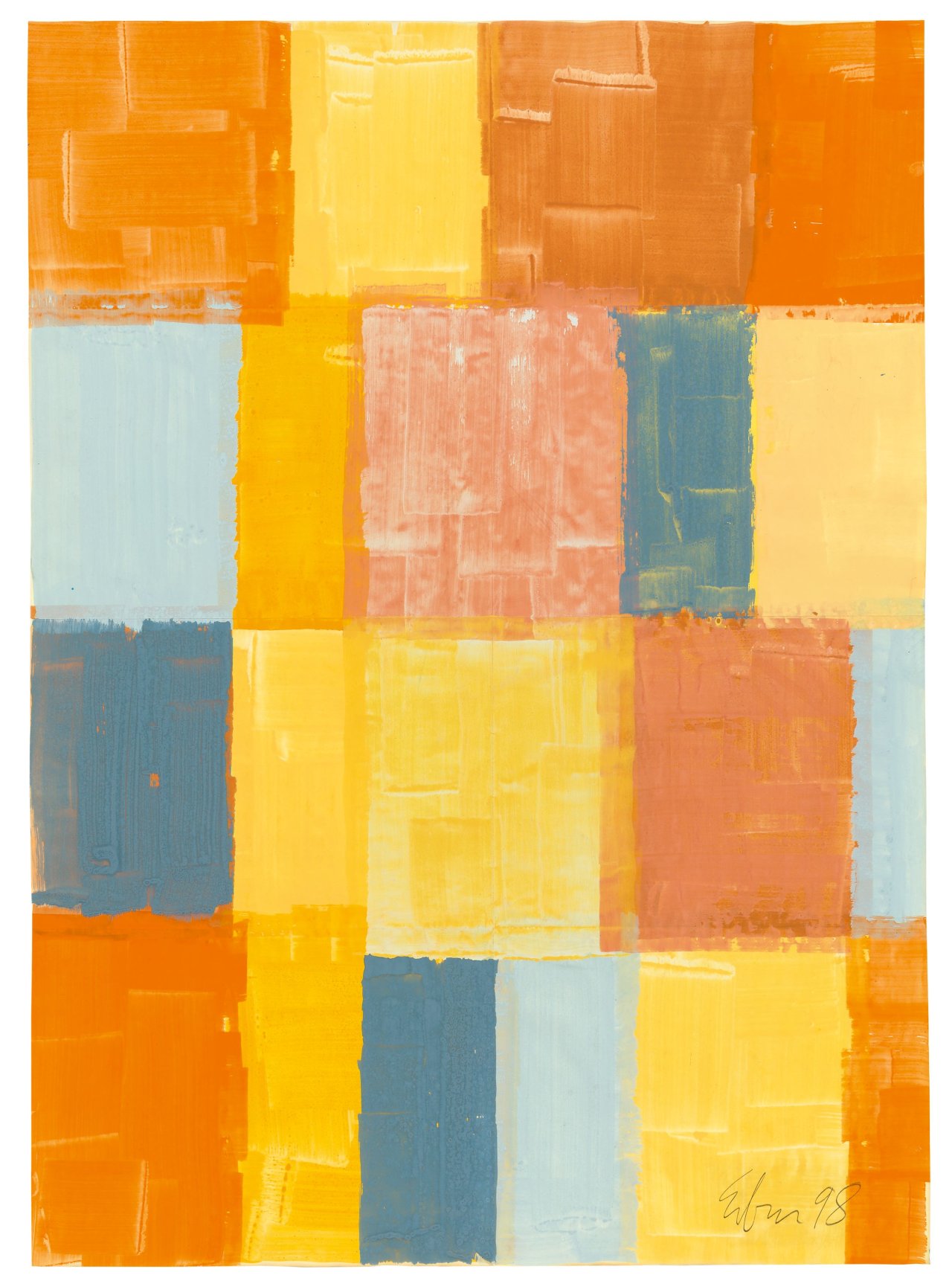 Auf diesem Bild ist das folgende Kunstwerk zu sehen: Ulrich Erben. Ohne Titel. 1998.