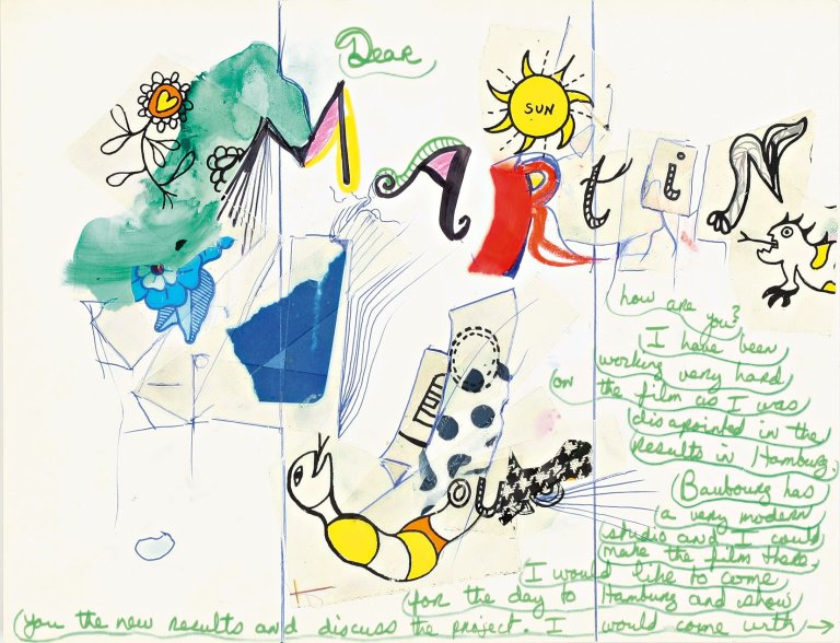 Auf diesem Bild ist das folgende Kunstwerk zu sehen: Niki de Saint Phalle. Dear Martin. Um 1975/76.