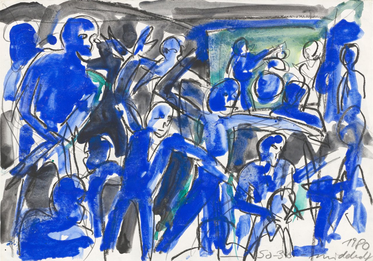Auf diesem Bild ist das folgende Kunstwerk zu sehen: Helmut Middendorf. „SO-36“. 1980.