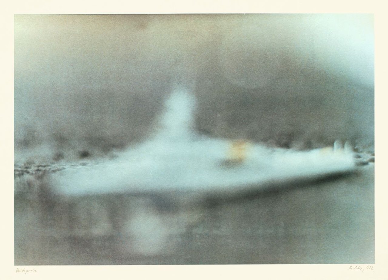 This picture shows the following artwork: Gerhard Richter. „Schiff“. 1972.