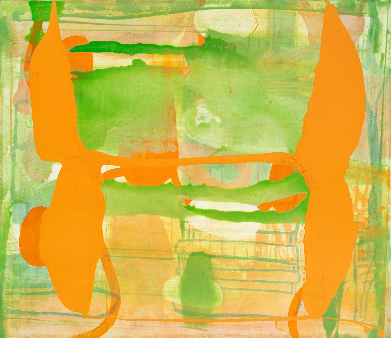 This picture shows the following artwork: Olav Christopher Jenssen. Ohne Titel. 1995.