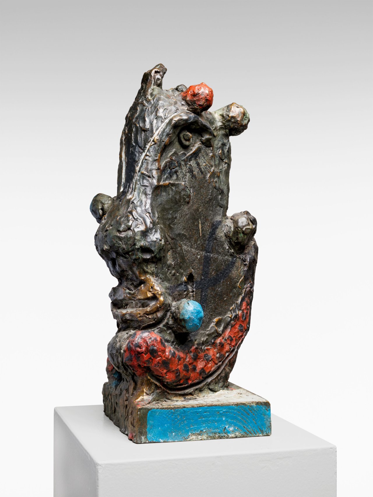This picture shows the following artwork: Markus Lüpertz. Der Medici, from the series ”Bürger von Florenz””. 1983.