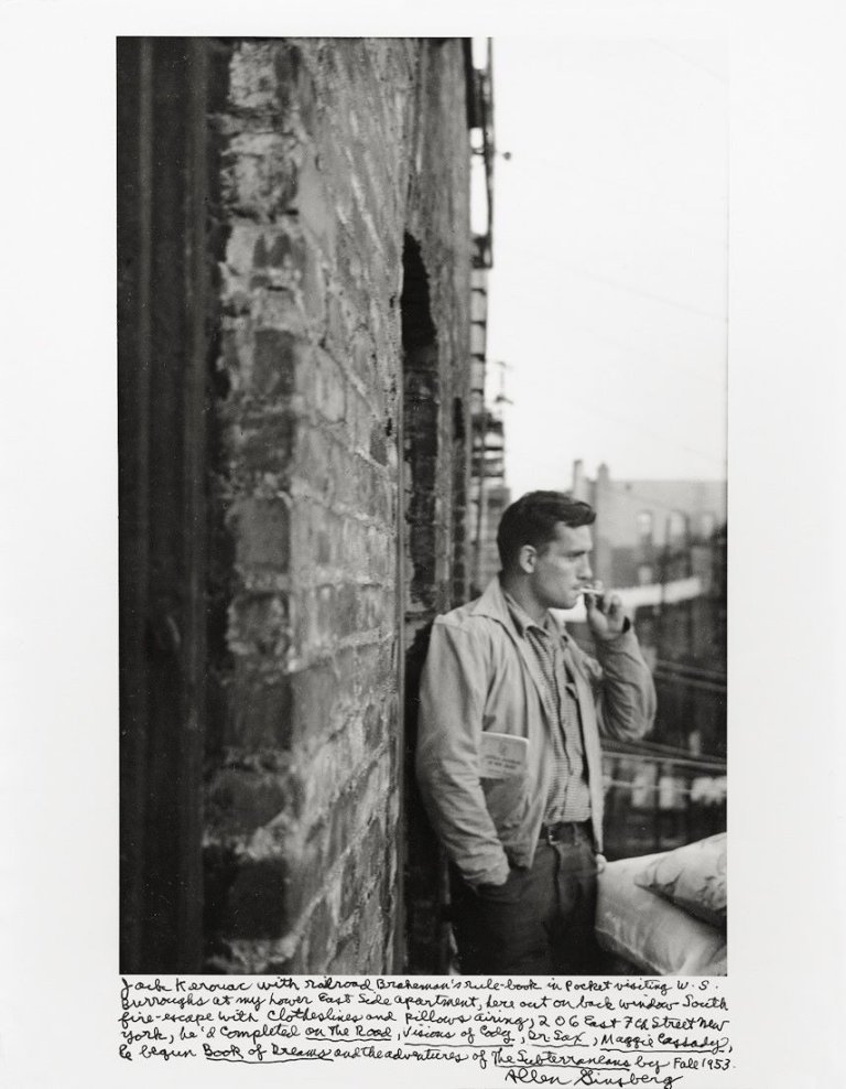 Auf diesem Bild ist das folgende Kunstwerk zu sehen: Allen Ginsberg. „Jack Kerouac“. 1953.