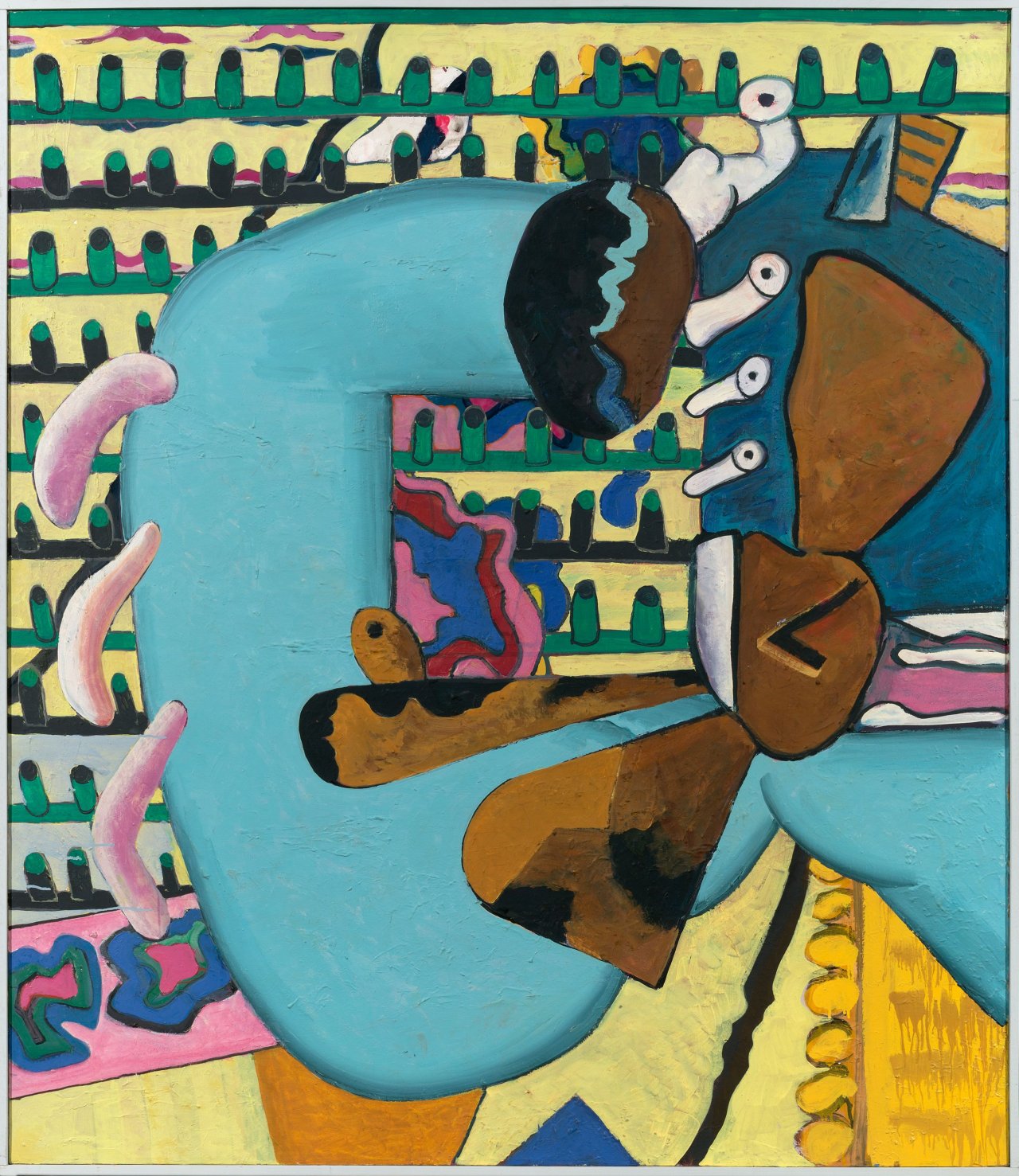 Auf diesem Bild ist das folgende Kunstwerk zu sehen: Ulrich Knispel. „Talos I“. 1968.