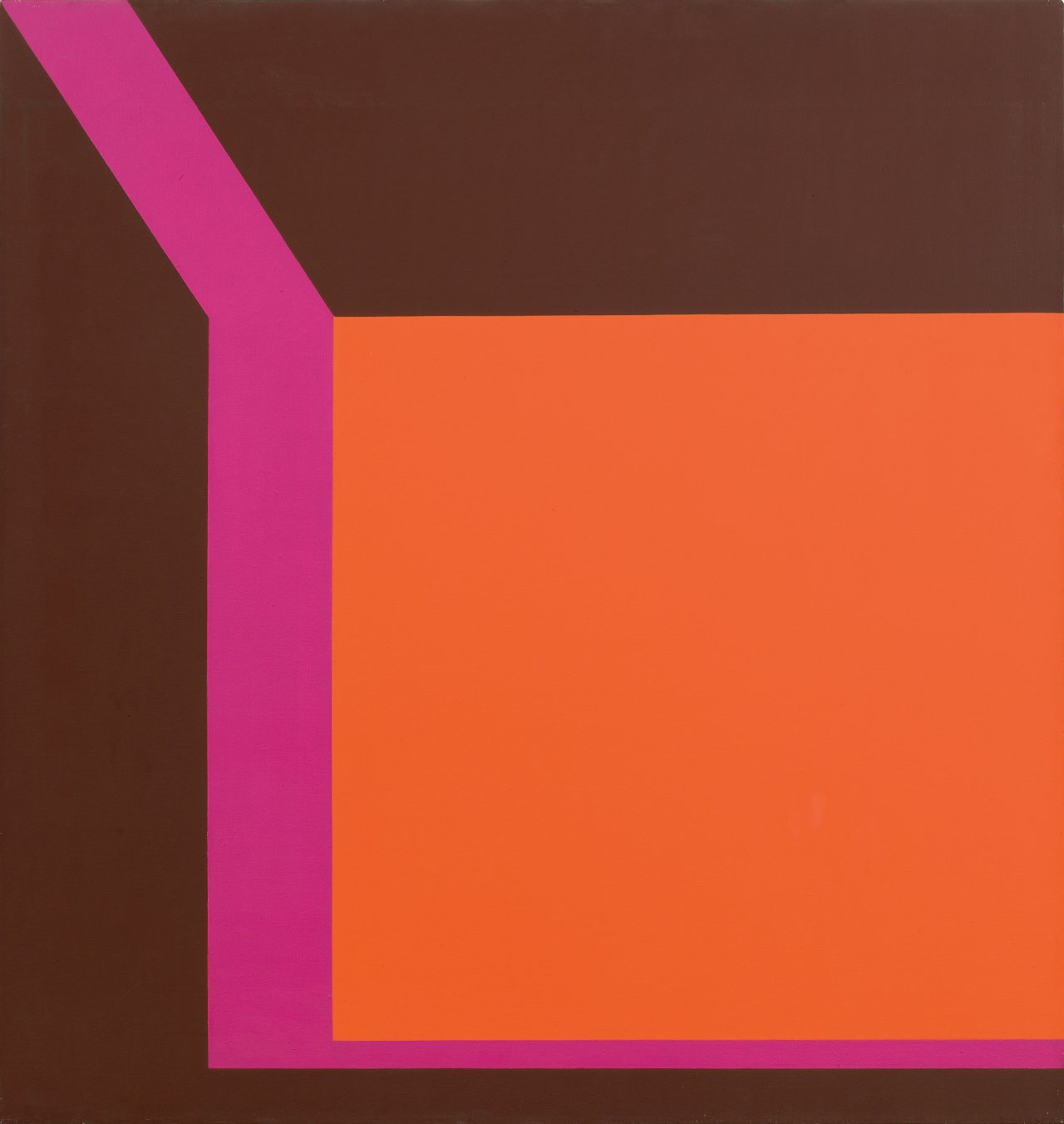Auf diesem Bild ist das folgende Kunstwerk zu sehen: Georg Karl Pfahler. „OST-WEST TRANSIT, Nr. 5“. 1969/1970.