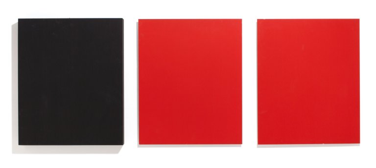Auf diesem Bild ist das folgende Kunstwerk zu sehen: Heinrich Dunst. Ohne Titel. 1995.