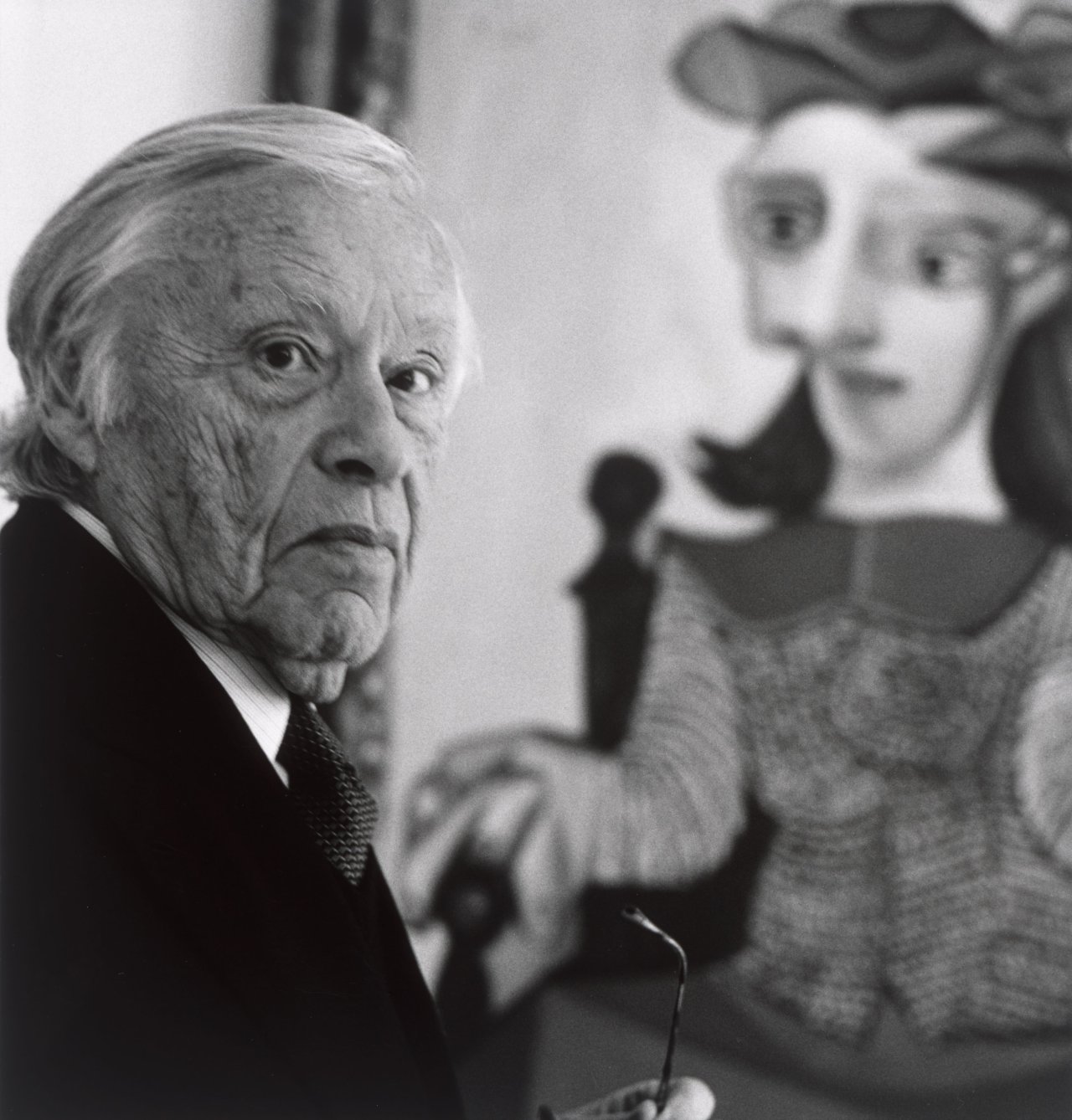 Auf diesem Bild ist das folgende Kunstwerk zu sehen: Ingrid von Kruse. „Heinz Berggruen, Berlin, 18.9.2000“.