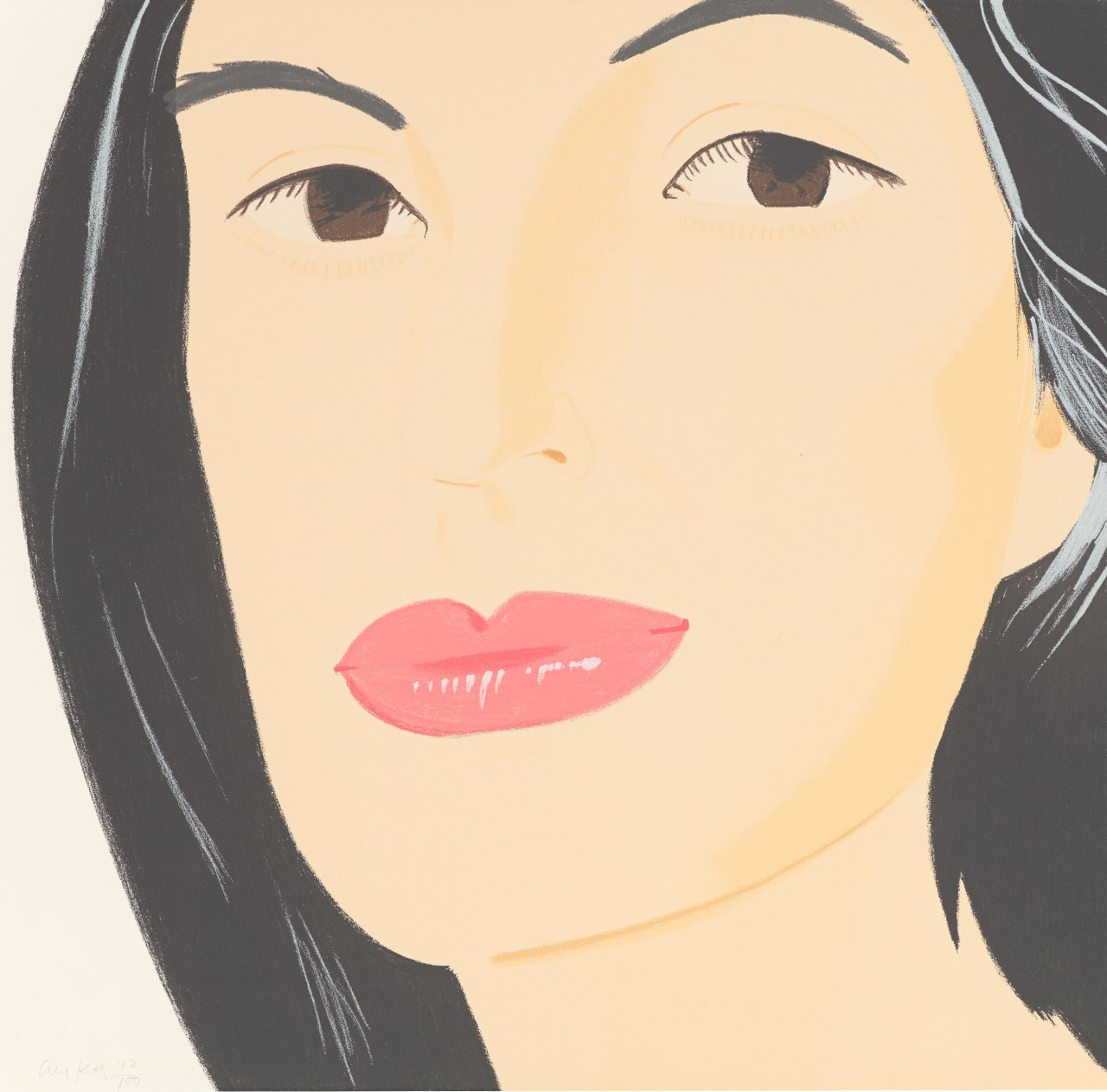 This picture shows the following artwork: Alex Katz. „Ada“. 1994.