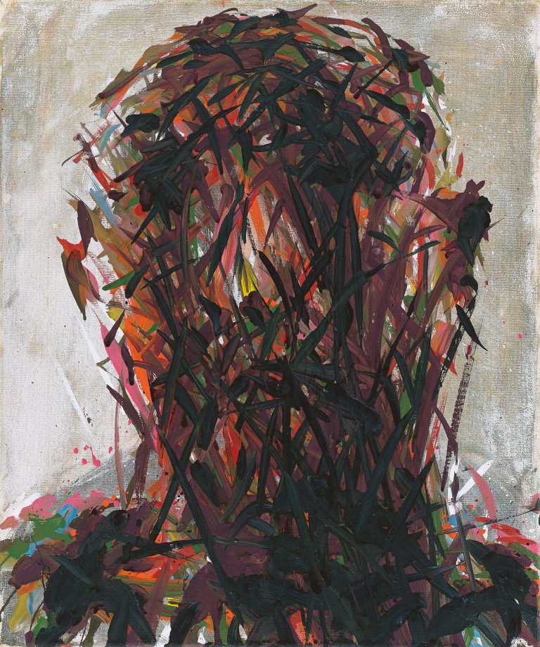 Auf diesem Bild ist das folgende Kunstwerk zu sehen: Max Uhlig. „Studie Mario Calabria“. 1990.