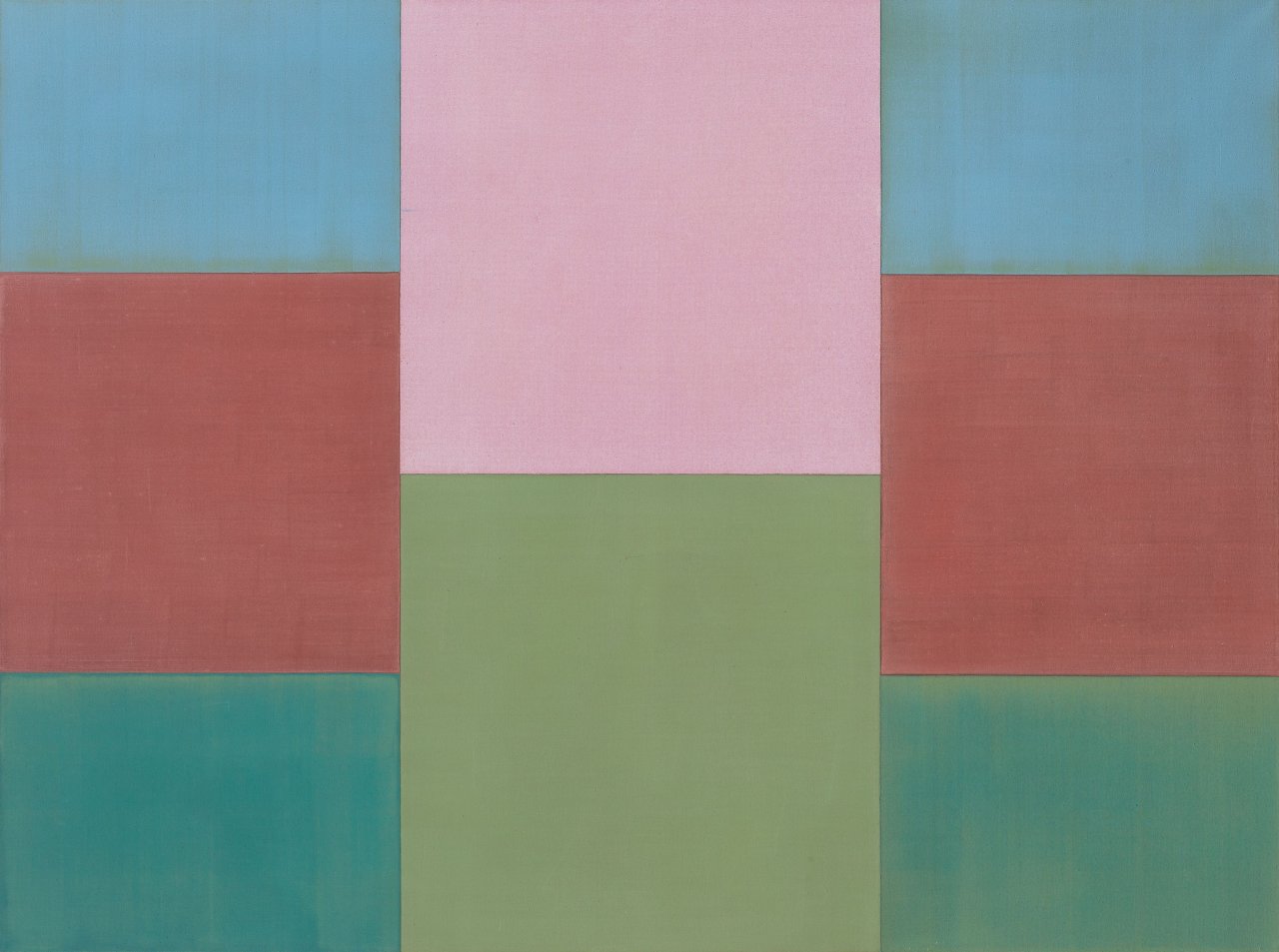 Auf diesem Bild ist das folgende Kunstwerk zu sehen: Ulrich Erben. Ohne Titel (Farben der Erinnerung). 1997.