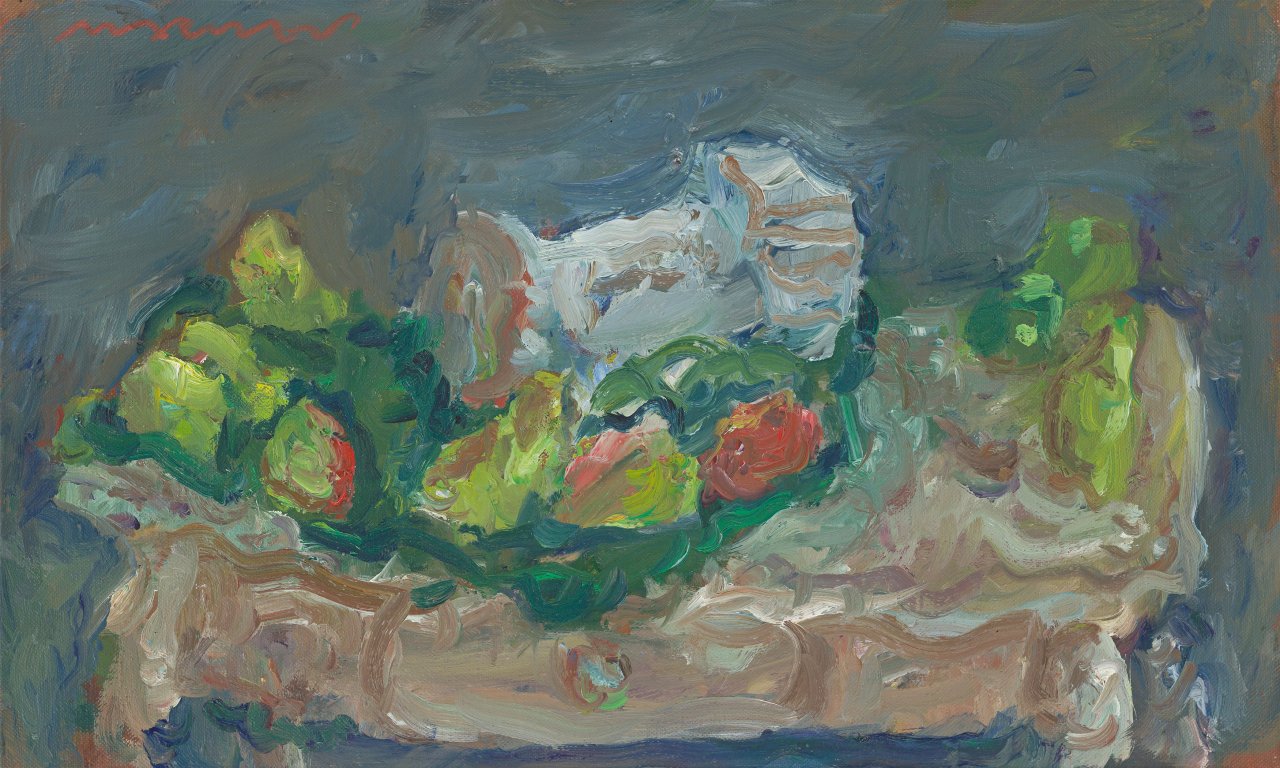 Auf diesem Bild ist das folgende Kunstwerk zu sehen:  Marwan. Ohne Titel. 1982.