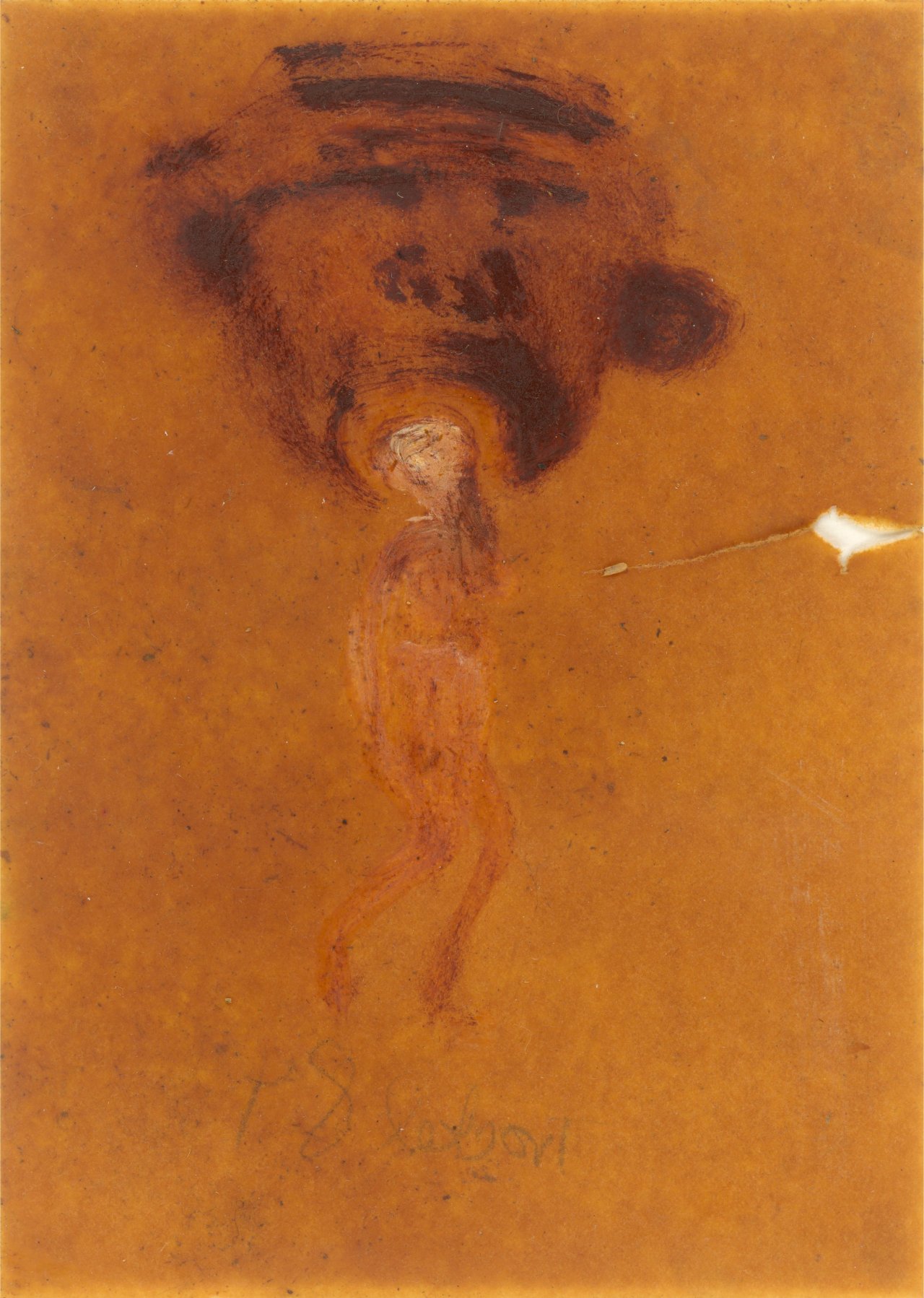 Auf diesem Bild ist das folgende Kunstwerk zu sehen: Rosemarie Trockel. Ohne Titel. 1984 .